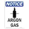 Signmission Safety Sign, OSHA Notice, 24" Height, Rigid Plastic, Argon Gas Sign With Symbol, Portrait OS-NS-P-1824-V-10174 - alternate 1